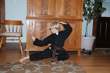 Karate Student Original Image